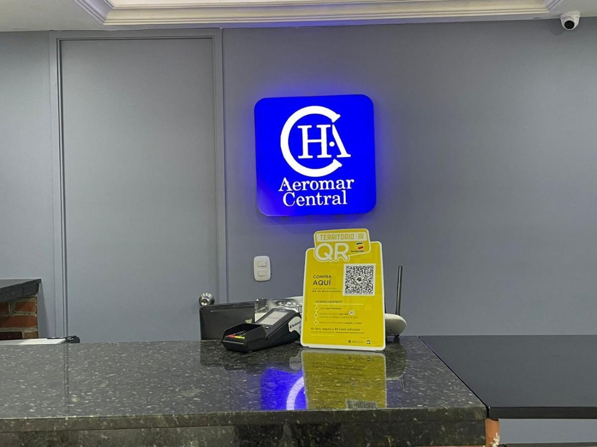 Hotel Aeromar Central Santa Marta  Buitenkant foto